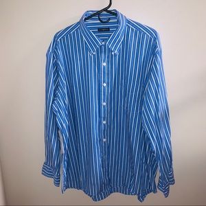 Club Room Button Down 18 1/2 34/35 Used